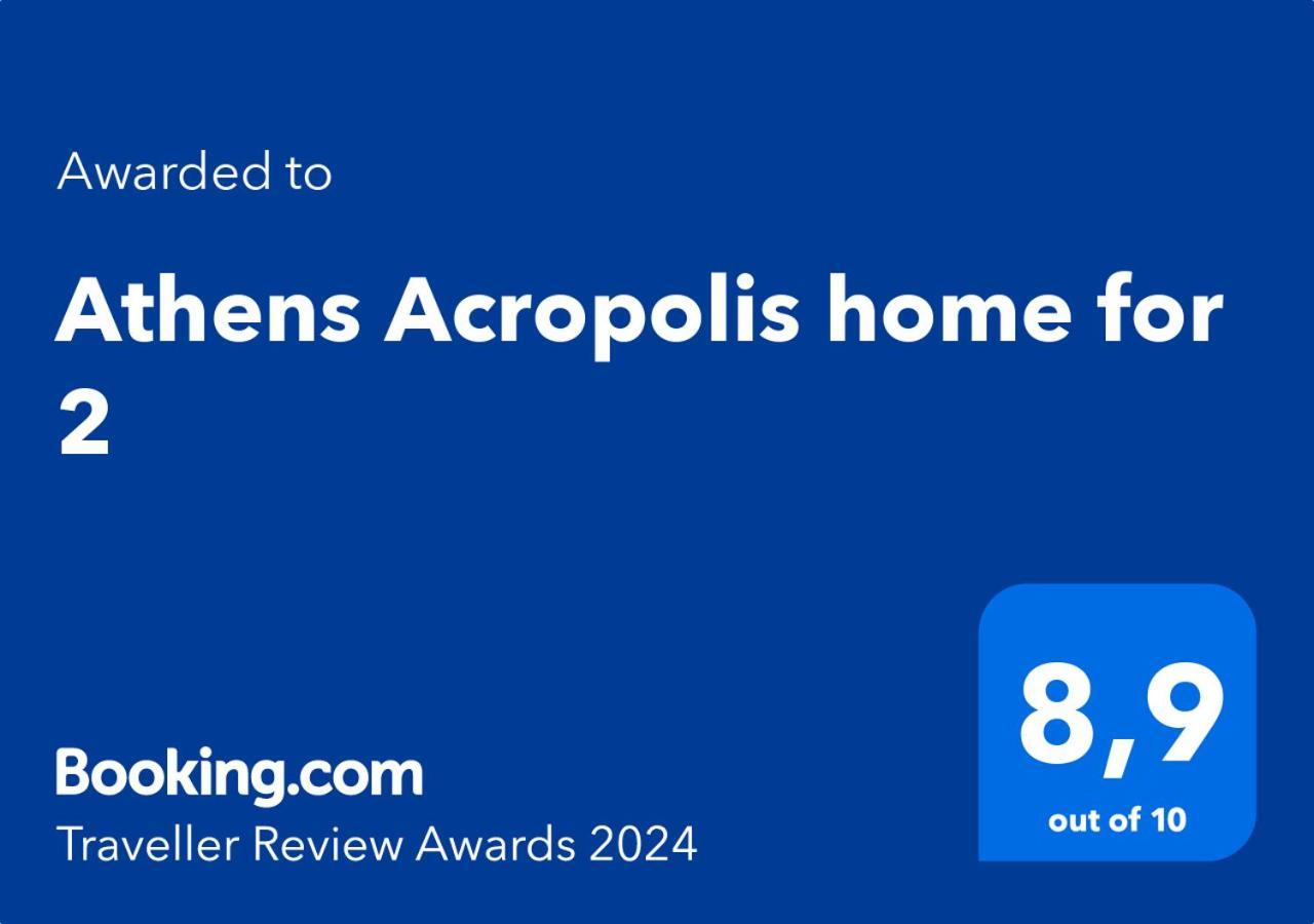 Athens Acropolis Home For 2 Buitenkant foto